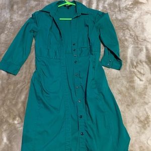 Green Long Express Dress